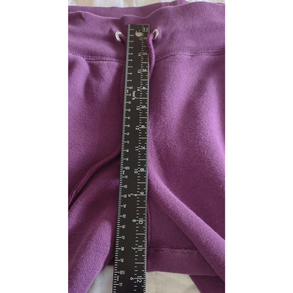 Champion Hoodie and Pant Set Womens M 100 Anniversary Chenille Logo Purple - Picture 14 of 16